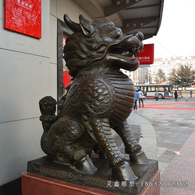 麒麟城市神獸動(dòng)物銅雕